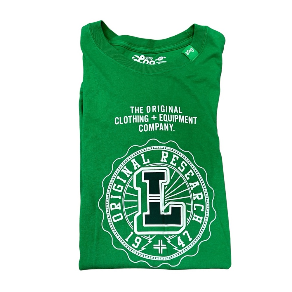 LRG Green Rare Vintage Y2K  Graphic Tee men’s size Medium